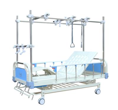 China High Quality ABS Split Leg Rocker Integral Four Piece Factory Price Patient Lifting Traction Orthopedic Hospital Bed for sale