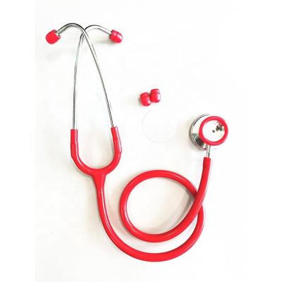 China Medical Professional Aluminum Metal Stethoscope Double Adult Economic Stethoscope Cardiology Stethoscope for sale