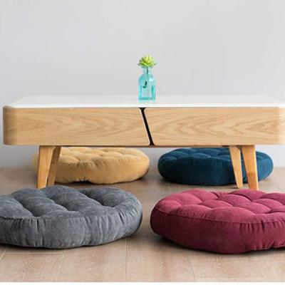 China Luxury High Quality Anti-static Corduroy Yoga Meditation Floor Pillow Tatami Cushion for sale