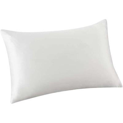 China Custom hot sale cheap mulburry organic silk satin pillow case white cover anti-static real for sale