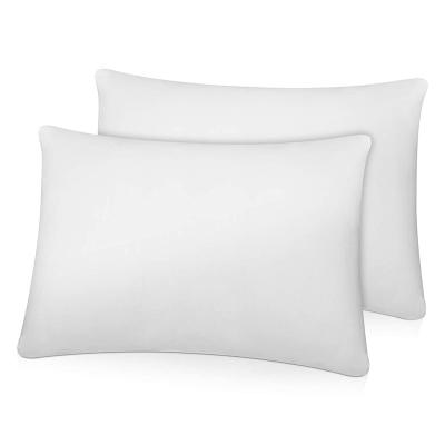 China Anti-Static Custom Organic 100% Satin Fiber Pillowcases Covers Bamboo Textile Pillow Case for sale