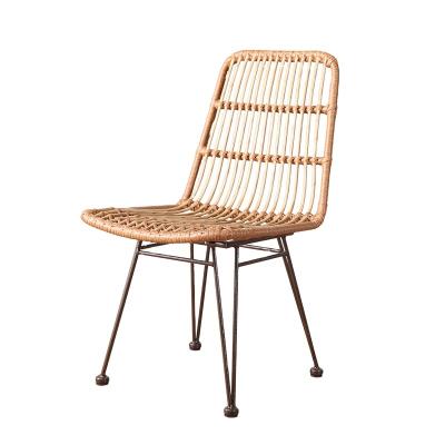 China Furniture Waterproof High Quality Modern Outdoor Garden Chairs Seating Rattan Yellow Wicker Garden Chairs for sale