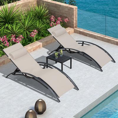 China Modern Outdoor Furniture Pool Chair Sun Sofas Leisure Beach Chair for sale