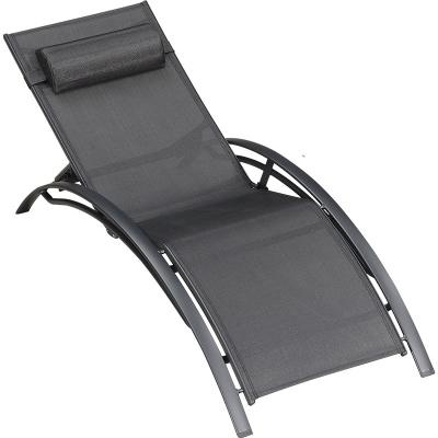 China Modern Beach Garden Pool Sun Lounger Balcony Outdoor Sun Protection Sun Water Courtyard Sofas Chair for sale