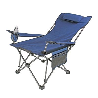 China Good Quality Modern Wholesale Light Weight Folding Portable Single Layer Fabric Metal Frame Outdoor Use Camping Chair for sale