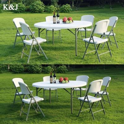 China Wholesale Modern Cheap Outdoor Foldable White Dining Plastic Folding Chair Price Modern Armless Stackable Garden Plastic Folding Chair For Events for sale