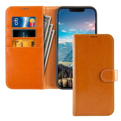 China Full Cover Flip Wallet Case For Samsung A13 Premium Leather Shockproof Phone Cases for sale