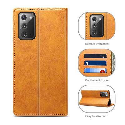 China Luxury Custom Shockproof Stand Card Holder Flip Case PU Leather Phone Case For Samsung galaxy s22 ultra for sale