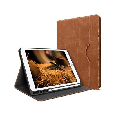 China High Quality Leather Smart Auto iPad Sleepwake PU Pencil Holder Folio Case For Ipad Air 10.5 3rd Generation for sale