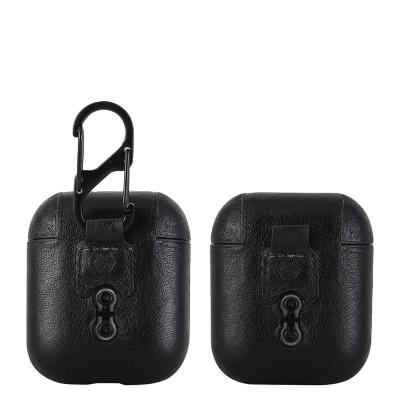 China Fashiontable Amazon Hot Selling Shockproof Luxury Leather Airpods Case for Airpods 1 2 3 pro for sale