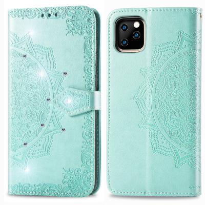 China Anti-fall For iPhone 13 pro Max Cases with Se 11 2020 XR XS 8 7 6 6S iPhone 12 Flip Book For Diamonds Mini Max Plus Wallet Leather Cover for sale