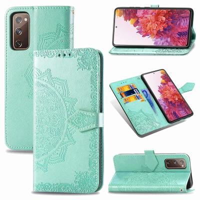 China Anti-drop For Samsung Galaxy S20 Ultra S20 Plus Fe Note 20 Case Flip Wallet Leather Cover Protect Shockproof Funda A12 Phone Cases for sale