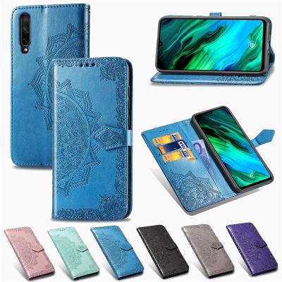 China Anti-fall Flip Phone Case For Huawei P Smart 2019 2020 Pro P40 Mate P20 P30 P50 40 Lite 2017 Y5 Y6 Y7 Wallet Leather Bag Holder Card Slots for sale