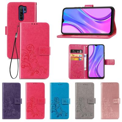 China Anti-fall For Redmi 10 Case Flip Case Cover Luxury Leather For Redmi 9T K40 Pro Note 10 10T 9A 9C 9i K30S 9S Wallet Phone Case for sale