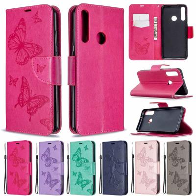 China Parachute Embossed Flower Flip Case Cover Soft TPU Magnetic Leather Wallet Card Holder For Huawei Mate 40E P50 Pro nova 8i enjoy 10e for sale