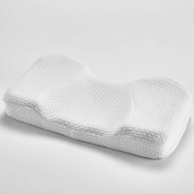 China Sustainable Memory Foam Ergonomic Cervical Pillow For Neck Pain Contouring Functional Pillow for sale