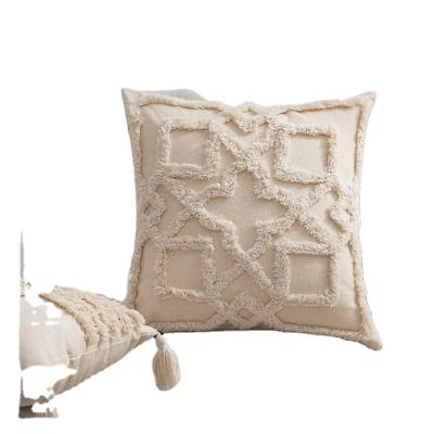 China Wearable Luxury Soft Plush Upholstery Pillow Cover For Bed Living Room Sofa for sale