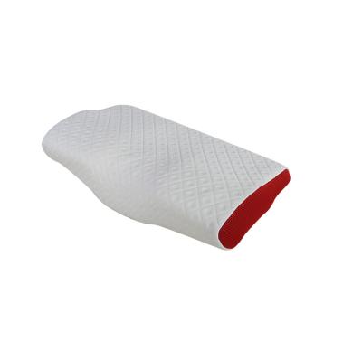 China Custom Anti-Static Wedge Cutout Sleep Bed Orthopedic Butterfly Shape Rests Memory Foam Cervical Pillow Anti Sleeper Side Snore for sale