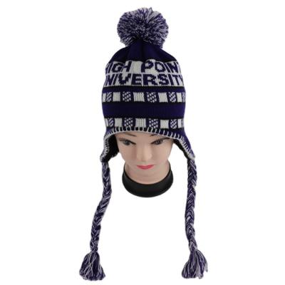 China COMMON Warm Custom Sale Winter Hat Acrylic Beanie Hat Luxury Fashion Manufacturers for sale