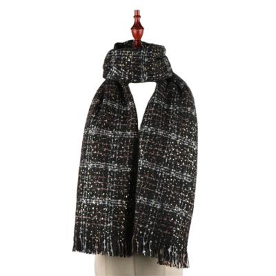 China Wholesale New Design Polyester Lovely Winter Scarf Women Vintage Scarf for sale