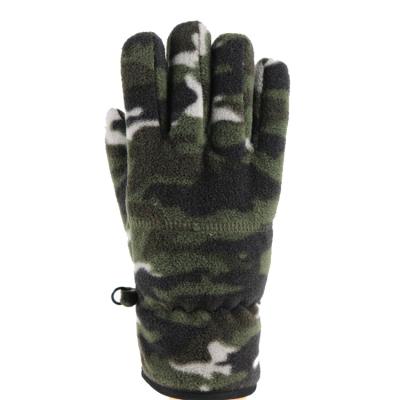 China Wholesale Women Shape Light Green Camouflage Ski Hand Gloves Thermo Ski Gloves for sale