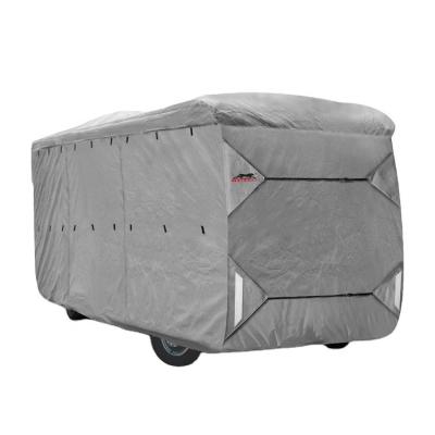 China Single Color No Pattern Waterproof RV Cover Nonwoven Class A Caravan Motorhome Cover for sale