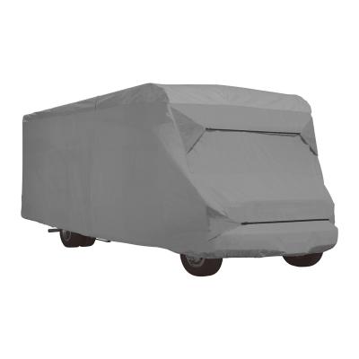 China Plain Color No Pattern 4 Layers Fabric Nonwoven Class C Motorhome Caravan Cover Waterproof RV Cover for sale