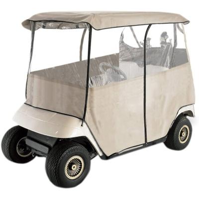 China All Weather Protection Heavy Duty 4 Sided 2-Person Golf Cart Enclosure Fits EZ Go, Club Car for sale