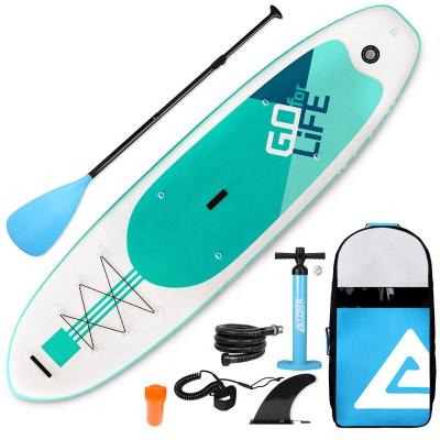 China Portable Foldable Portable Inflatable Stand Up Paddle Board For Adults SUPP With Storage Backpack for sale