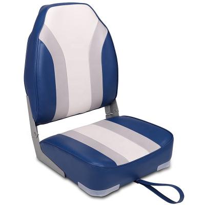 China High Grade Heavy Duty Marine Vinyl Foldable Stern Fishing Boat Seat With High-compression Foam Cushion for sale