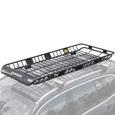 China Luggage Carrying Upgraded Roof Rack Carrier Basket With Extension 64x39x5inch For SUV Truck Cars for sale