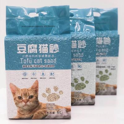 China Cat Sand Sale Natural Organic Stocked Bulking Mineral Buy Ball Shape Clay Premium Fragrant Compacting Tofu Cat Litter for sale