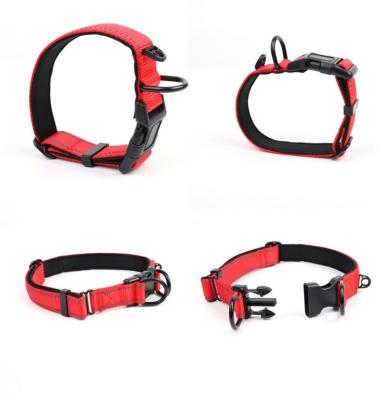 China Adjustable Dog Collar Sustainable Lightweight Pet Collar Adjustable Reflective Dog Collar for sale