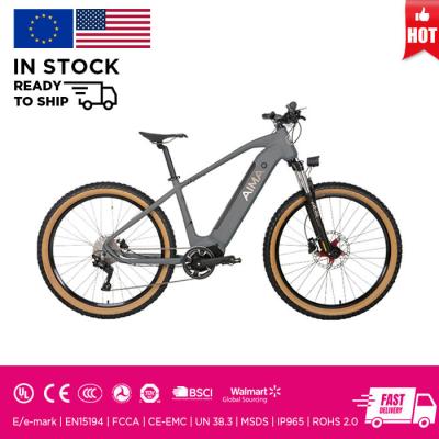 China Aluminum alloy EU Europe USA warehouse Aima MA270 27.5 mtb 250w offroad electric mountain bike for sale