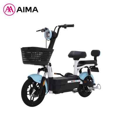 China Carbon Fiber Aima E-scooter CAFE Electric Bike 48V 20AH 500W Sepeda Listrik Battery Other Electric Scooter Bike For Adult Electric Bicycle for sale