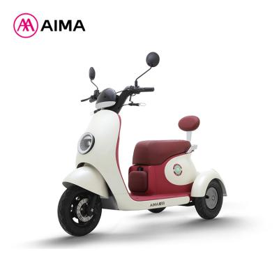 China HAPPY Electric Scooter 3 Wheel Adult E-tricycle AIMA Tricycle Passenger Electric Tricycle Q70 500W 48V 20AH for sale