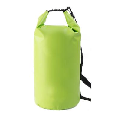 China WholesalePvc Tarpaulin 15L Water Sports Outdoor Floating Waterproof Dry Bag Eco-friendly Ocean Pack Dry Bag With Adjustable Shoulder Straps for sale