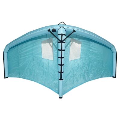 China One Way Inflatable Valve Wind Kite for Surfing and Water Sports - Adaadults Blue for Offshore Waters for sale