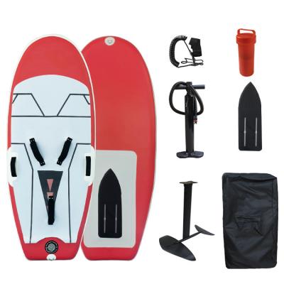 China Customized logo aluminum sip aluminum board inflatable hydrofoil board lightweight and sizeInflatable hydrofoil aluminum board for sale