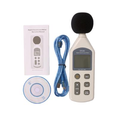 China Portable USB Sound Level Meter Digital Noise Measurement Noise Tools Decibel Meters 12*6.5*2.7cm for sale