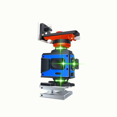 China Newest Factory Price Multifunction Green 4D Line Laser Level 360 Degree Self-Leveling Rotary Laser Kit for sale