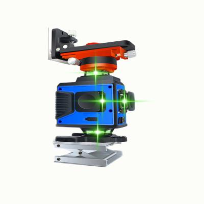 China 4d 16 Lines Multifunctional Professional Rotary Laser Level 360 Degree Machine Tool With Green Cross Line for sale