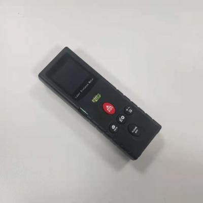 China Htopto Mini Indoor Laser Distance Meter Laser Distance Meter With Two Physical Level Bubble 111*40*20mm for sale