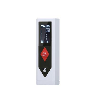 China Easy To Carry Digital Laser Distance Meter USB Supply Laser Tape Distance Measure 8.2*2.5*1.7cm for sale