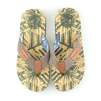 China High Quality Anti-Slippery Men's Slipper Shape Rubber Flip Flop, Flip Flops Slippers, EVA Men's Flip Flop Straw Slippers for sale