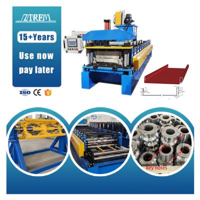 China Building Material Stores ZTRFM Factory Direct Sale Support Seam Forming Machine Seam Metal Roof Standing Welding Machine for sale