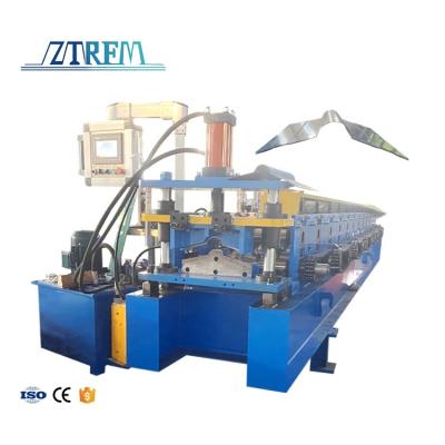 China High Quality Hotels Africa Kenya Roofing System Ridge Top Cap Roll Forming Machine for sale