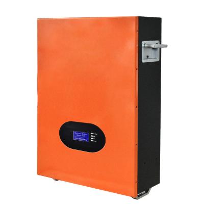 China Wall mounted home appliances 48V 150AH solar power lithium battery pack for solar system energy storage system lithium battery for sale