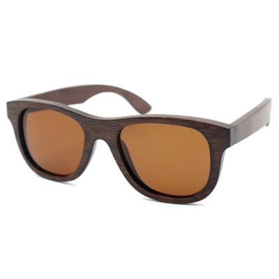 China Natural bamboo dyeing custom made Sunglasses export personality black bamboo wood sunglasses for sale