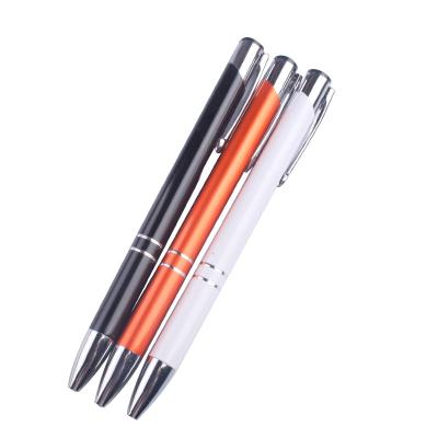 중국 Stock On Wholesale Promotion Ball Pen Advertising Personalized Custom Logo Metal Ball Point Pen 판매용